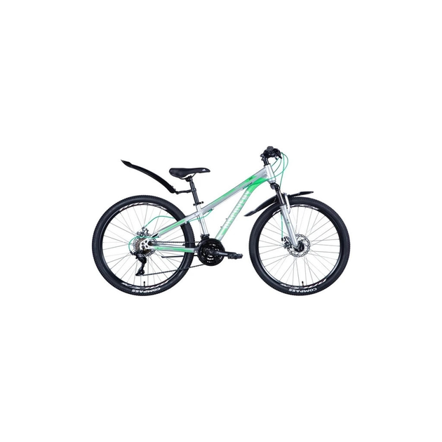 Велосипед Discovery Trek AM DD 26" 18" ST 2024 Сріблястий (OPS-DIS-26 ...