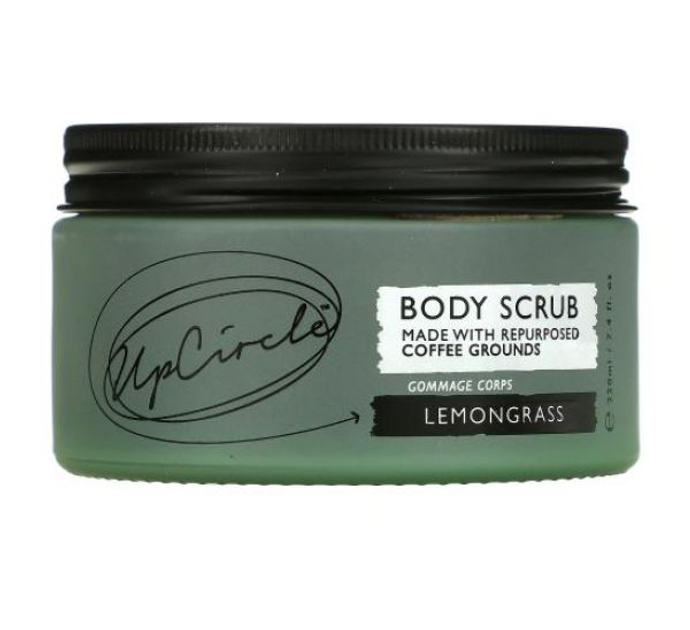 Скраб для тіла UpCircle Coffee Body Scrub Lemongrass 200 мл (5060571720139) - зображення 1