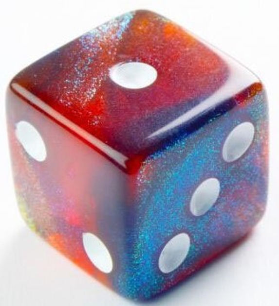 Набір кубиків Gamegenic Galaxy Серія Марс 16 мм 12 шт (4251715405192) - зображення 3