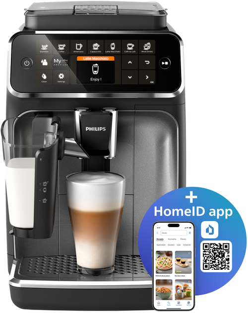 Кофемашина PHILIPS Series 4300 LatteGo EP4346/71 - изображение 2