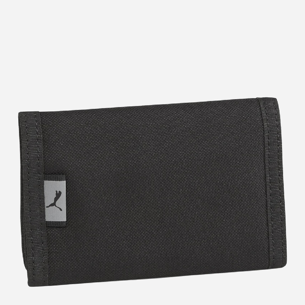 Гаманець чоловічий тканевий Puma Plus Wallet 054476-01 Чорний (4099685698844) - зображення 2