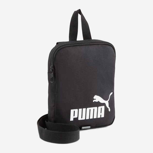 Спортивна сумка планшет через плече тканинна Puma Phase Portable 079955-01 Чорна (4099683450949) - зображення 1