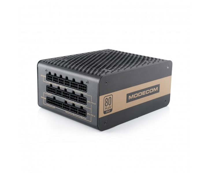 БЖ 750W Modecom VOLCANO 750 GOLD, 120mm, MODULAR, 80+ Gold, Retail Box - изображение 1