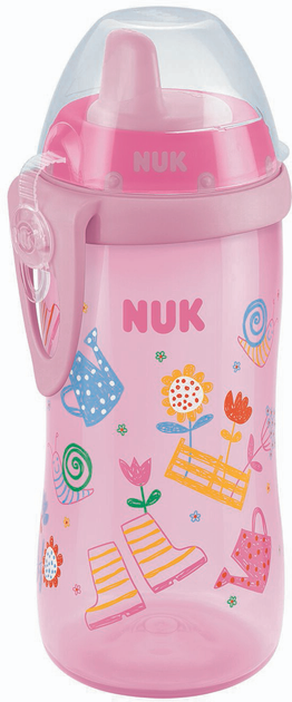 Kubek Nuk Evolution Kiddy Cup 300 ml różowy (10255411) - obraz 1
