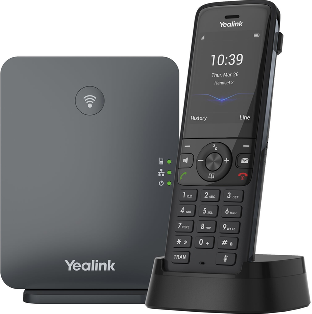 Telefon IP Yealink W78P Black (1302026) - obraz 2