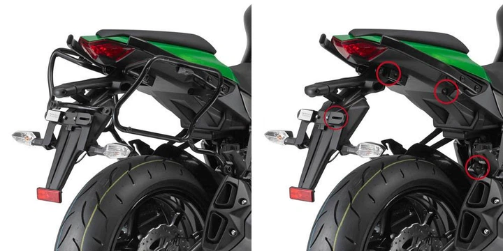 Кріплення GIVI PLXR4100 під бічні кофри KAWASAKI Z 1000 SX (11