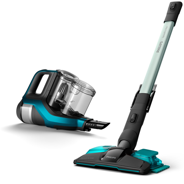 Мийний бездротовий пилосос Philips SpeedPro Max Aqua FC6904/01 - зображення 4