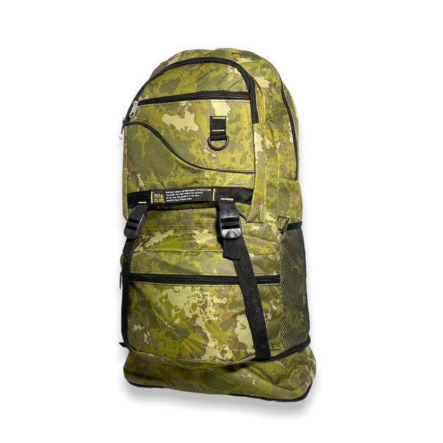Рюкзак тактичний, туристичний TR50 з розширенням 1відділ бокові кишені, роз.53(63)х35х18см камуфляж - изображение 1