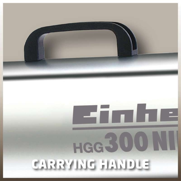 Теплова гармата Einhell HGG 300 Niro DE/AT - зображення 3