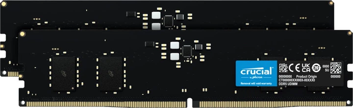 Оперативная память Crucial DDR5-4800 16384 MB PC5-38400 (Kit of
