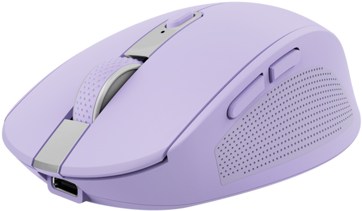 Мышь Trust Ozaa Compact Multi-Device Bluetooth/Wireless Purple (TR25384) - изображение 2