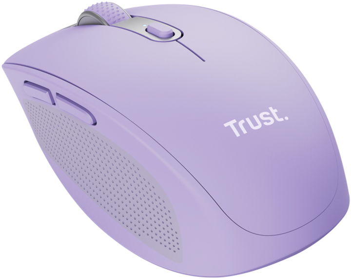 Мышь Trust Ozaa Compact Multi-Device Bluetooth/Wireless Purple (TR25384) - изображение 3