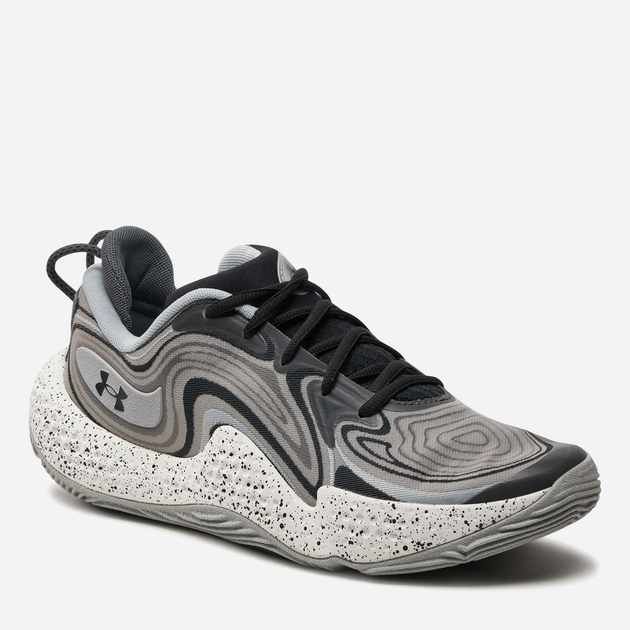 Мужские кроссовки для баскетбола Under Armour Spawn 6 3027263-102 41 (8US) 26 см Серые (196885772474) 