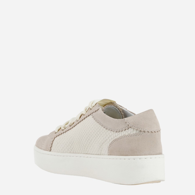 Buty sportowe damskie Geox D25QXC04122-C5KH6 37 24 cm Kremowe (8050036525819) - obraz 3
