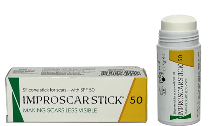 Засіб від шрамів у формі стика Improscar Stick 50 з SPF 50 27,5 гр - зображення 1