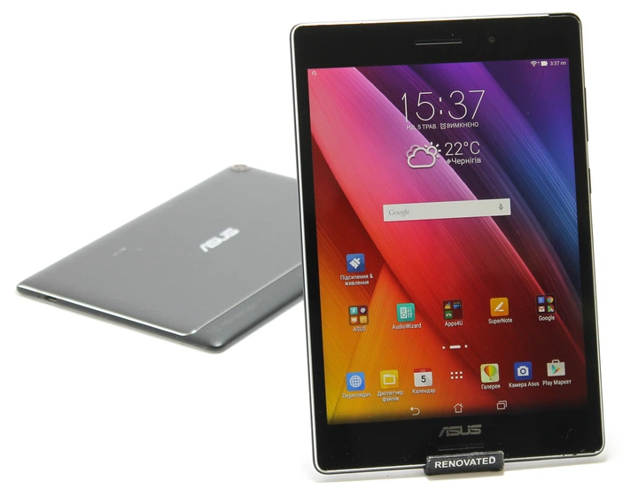 Планшет Asus Zenpad S 8.0 Z580C 2Gb+32Gb Android 6 Чорний Б/У - зображення 2