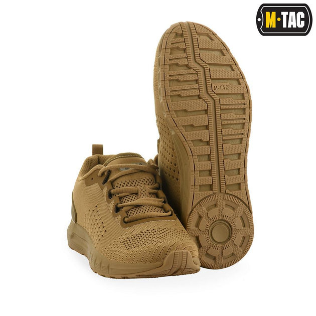 Тактические летние кроссовки M-Tac Summer Light Coyote койот 45 - изображение 2