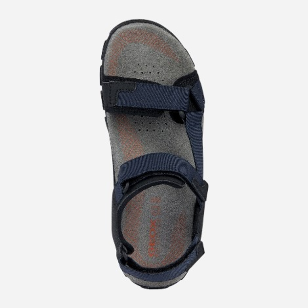 Sandały męskie sportowe Geox U3524A00011-C4002 41 27.3 cm Granatowe (8056206105997) - obraz 4