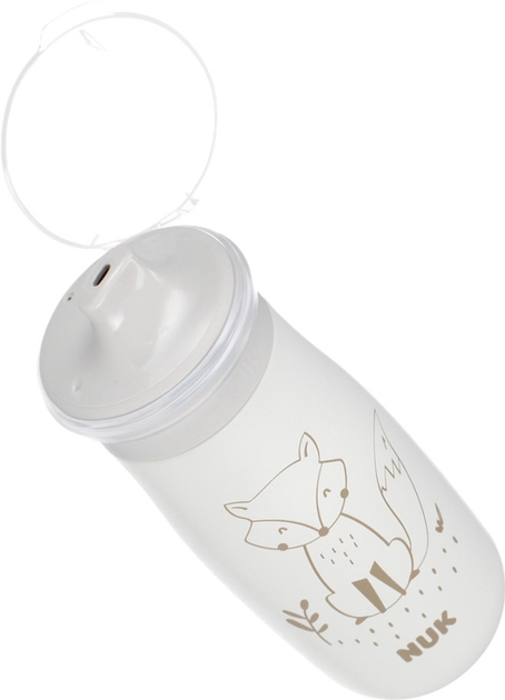 Kubek niekapek Nuk Mini-Me Sip Biały 300 ml (4008600442332) - obraz 5