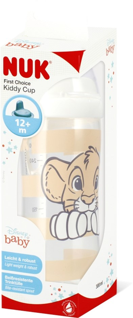 Kubek niekapek Nuk First Choice Kiddy Cup Disney Baby Król Lew 300 ml (4008600417200) - obraz 7