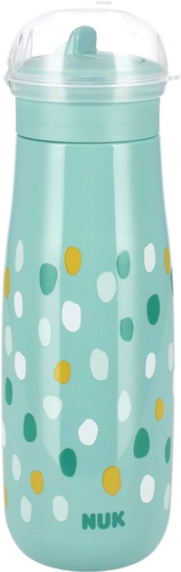 Kubek ze słomką Nuk Mini-Me Flip 2 w 1 Turkusowy 450 ml (4008600442677) - obraz 3