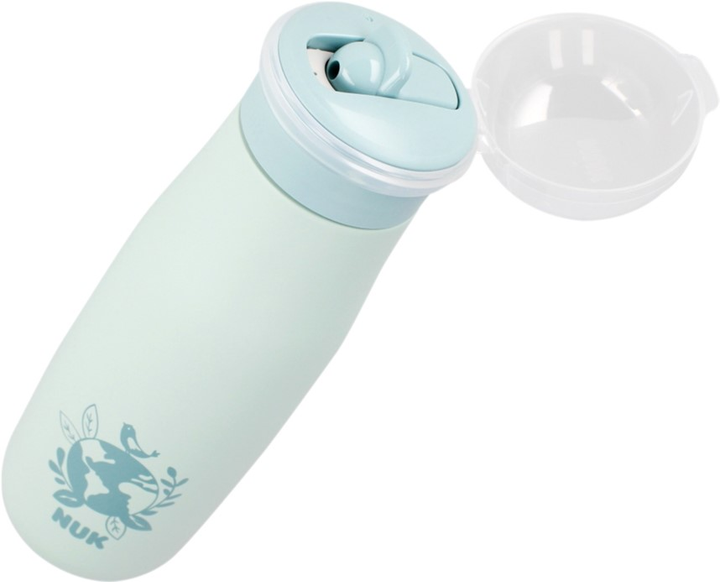 Kubek ze słomką Nuk Mini-Me Flip Globus 500 ml (4008600434580) - obraz 4