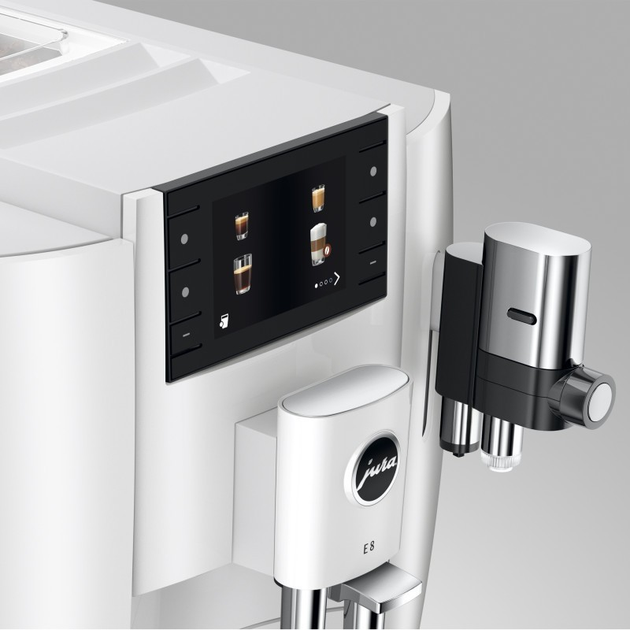 Кофемашина JURA E8 Piano White (EC) - изображение 9