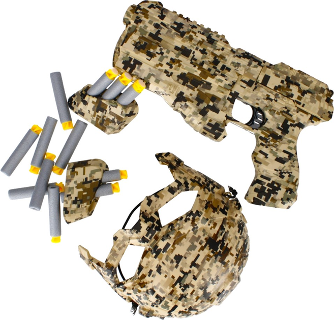 Ігровий військовий набір Mega Creative Military Series 482733 Camouflage with Accessories (5908275179641) - зображення 4