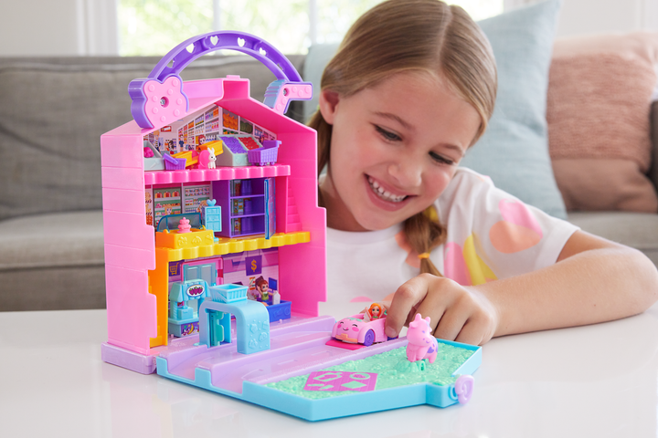 Ігровий набір Mattel Polly Pocket Переносний фруктовий супермаркет Pollyville (HRD45) - зображення 3