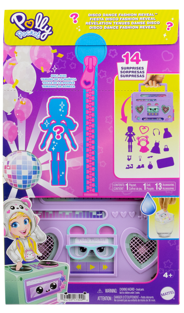Ігровий набір Mattel Polly Pocket  Вечіркова мода (HRD65) - зображення 1