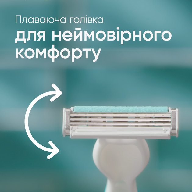 Одноразові станки для гоління (Бритви) жіночі Gillette Venus 3 Sensitive 3 шт (7702018487028) - зображення 4