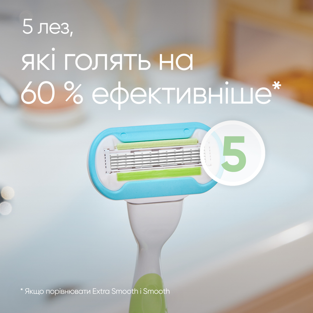 Станок для бритья женский (Бритва) Venus Extra Smooth с 1 сменным ...