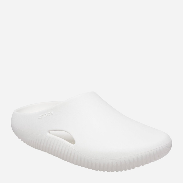 Жіночі шльопанці для пляжу Crocs Mellow Clog 208493-WHI 37-38 Білі (196265401987) - зображення 2