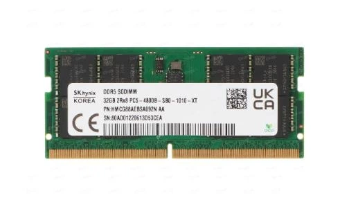 SKhynix DDR5 PC5-4800 RDIMM 32GB メモリ Оперативная память SK hynix 32 GB SO-DIMM DDR5 4800 MHz