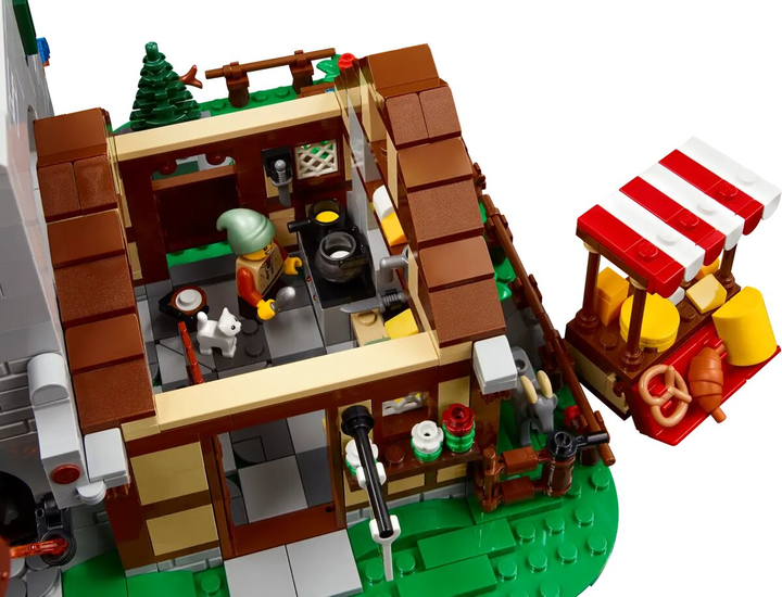 Zestaw klocków LEGO Icons Średniowieczny plac miejski 3304 elementy (10332) - obraz 10