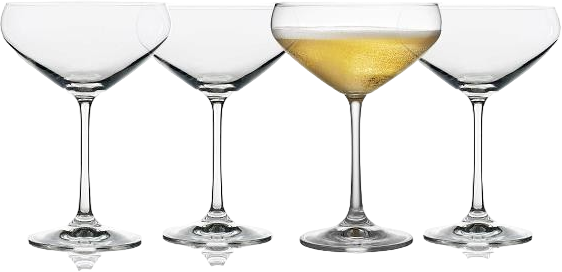 Набір келихів Lyngby Glas для шампанського/коктейлів 340 мл 4 шт (916180) - зображення 1