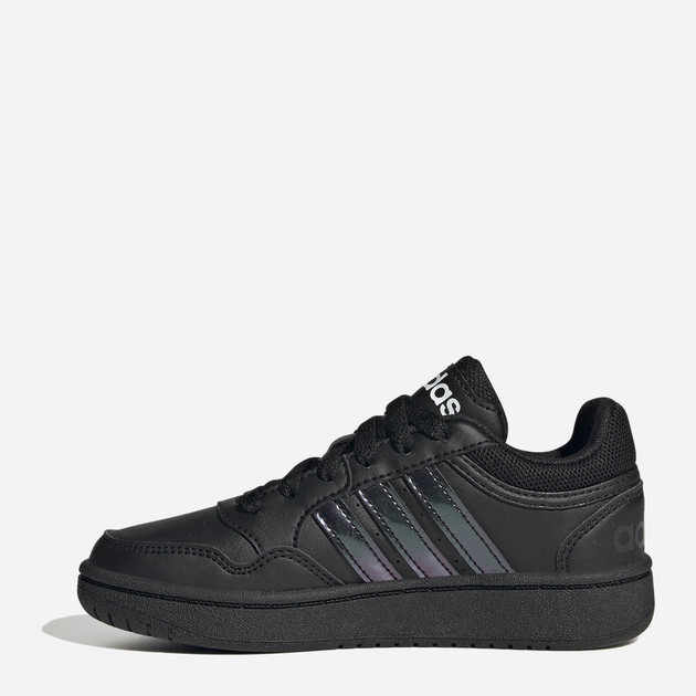 Дитячі кеди для дівчинки Adidas Hoops 3.0 K GZ9671 34 Чорні (4066748607129) - зображення 2