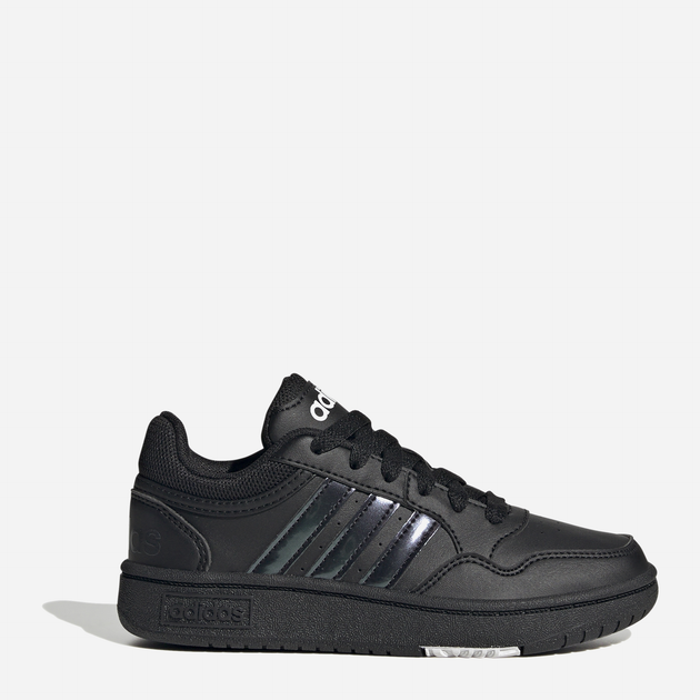 Підліткові кеди для дівчинки Adidas Hoops 3.0 K GZ9671 39.5 Чорні (4066748607198) - зображення 1