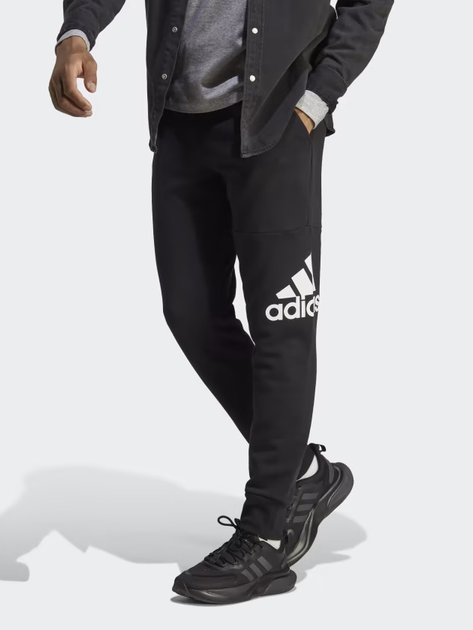 Спортивні штани чоловічі Adidas M Bl Ft Pt HA4342 L Чорні (4066745481807) - зображення 1
