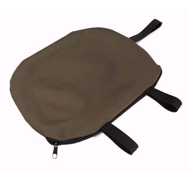 Туристическая ортопедическая подушка для сна Travel Pillow-XL от Correct Shape, чехол тенсел, цвет Айвори, 36х27х7 см - изображение 7
