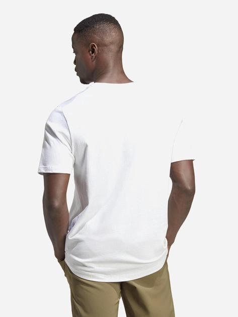 Koszulka męska bawełniana Adidas Terrex Logo Tee HZ1400 L Biała (4066746565315) - obraz 2
