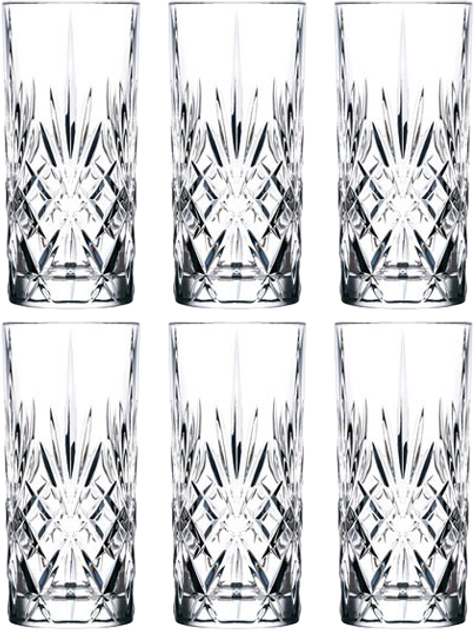 Набір склянок Lyngby Glas Krystal Melodia Highball 360 мл 6 шт (916105) - зображення 1
