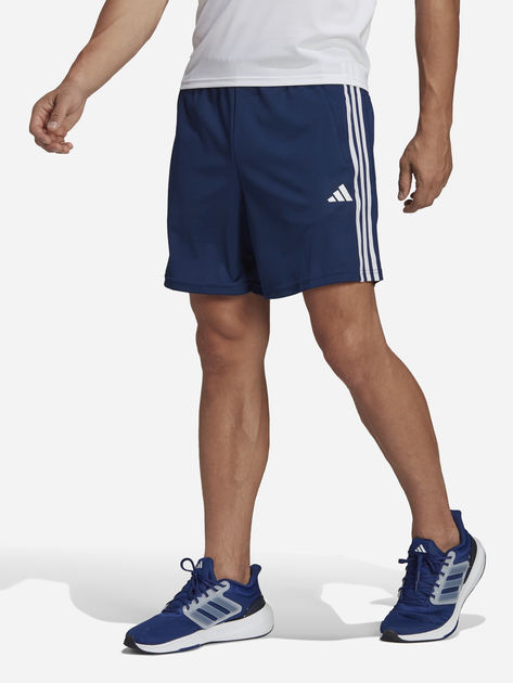 Спортивні шорти чоловічі Adidas TR-ES PIQ 3SHO IB8112 XL Сині (4065432933407) - зображення 1