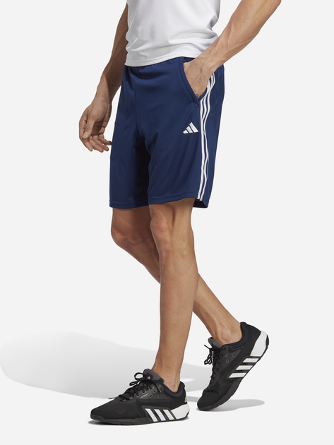 Спортивні шорти чоловічі Adidas TR-ES PIQ 3SHO IB8246 L Сині (4065432925198) - зображення 1