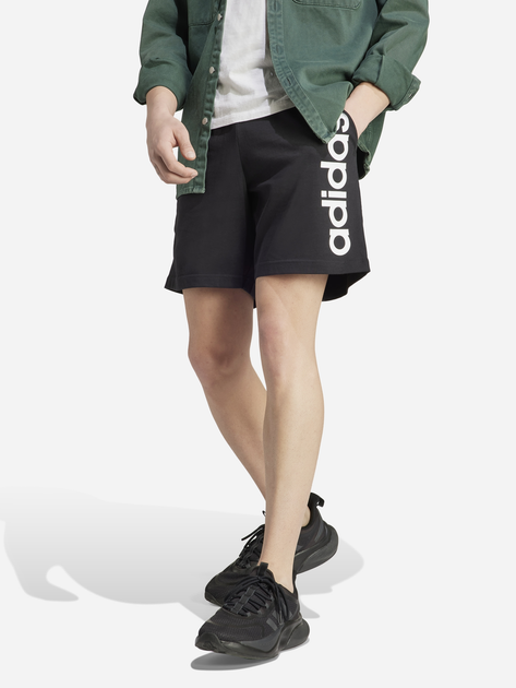 Спортивні шорти чоловічі Adidas LIN SJ SHO IC0062 S Чорні (4066752164076) - зображення 1