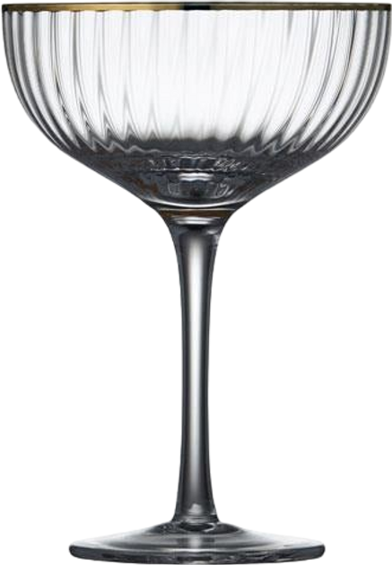 Набір келихів Lyngby Glas Palermo Cocktail Gold 315 мл 4 шт (5722000146346) - зображення 2