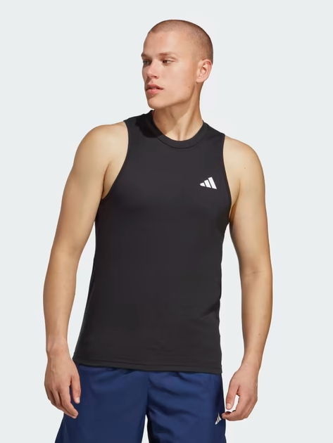 Спортивна майка чоловіча Adidas TR-ES FR SL T IC6945 4XL Чорна (4065432917643) - зображення 1