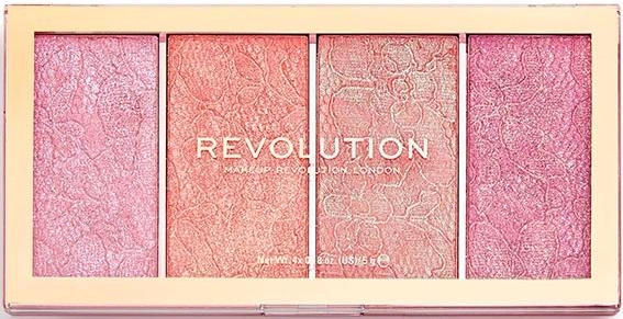 Paleta różów do twarzy Revolution Vintage Lace Blush Palette 20 g (5057566103848) - obraz 1