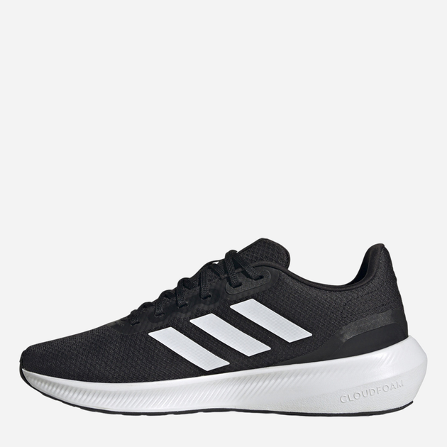 Buty do biegania męskie Adidas Runfalcon 3.0 HQ3790 48 Czarny/Biały (4066748226030) - obraz 2