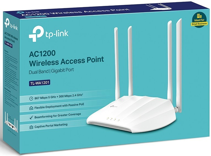 Точка доступа TP-LINK TL-WA1201 - зображення 3